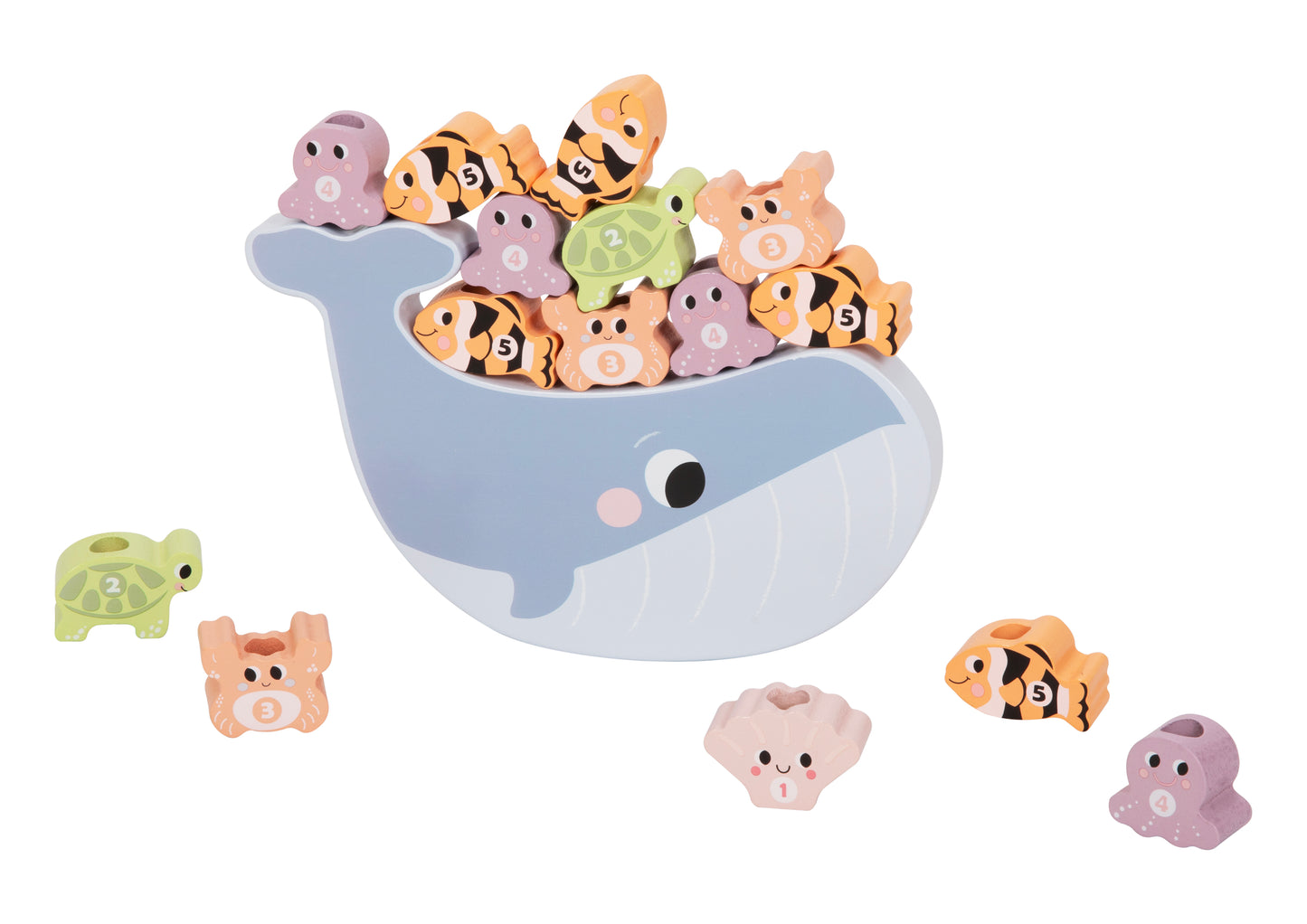 Balansspel met Zeevriendjes