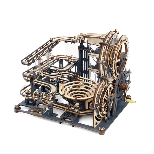 3D Houten Puzzel Knikkerbaan