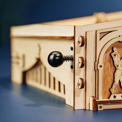 3D Houten Puzzel Pinball Machine
