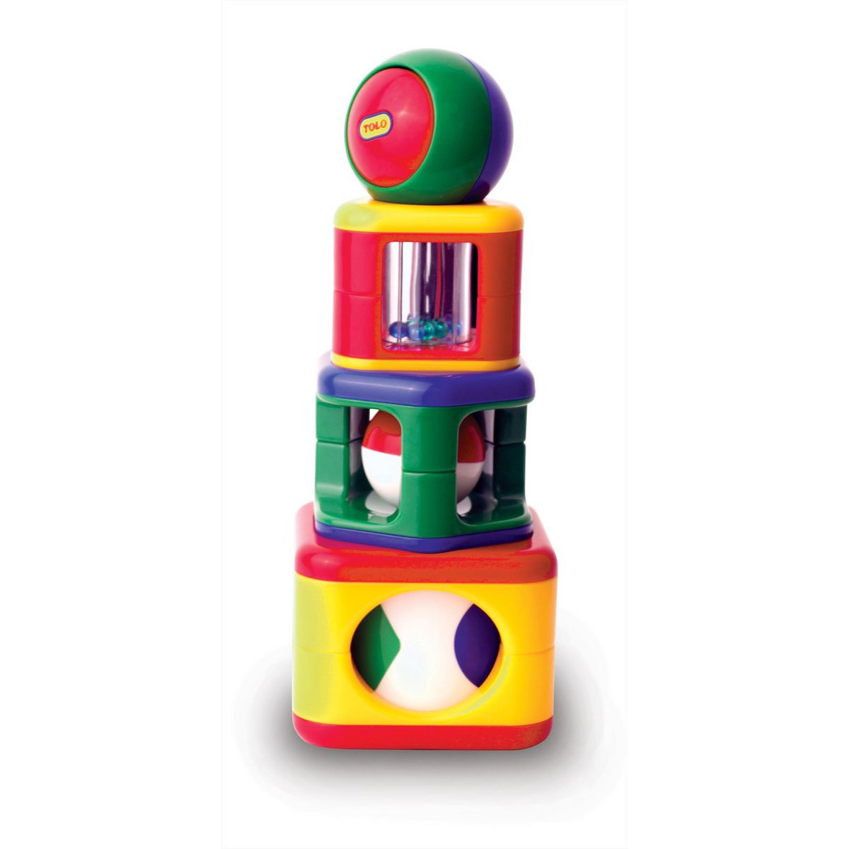 Tolo Classic Activiteitenspeelgoed Stapeltoren - 4-delig