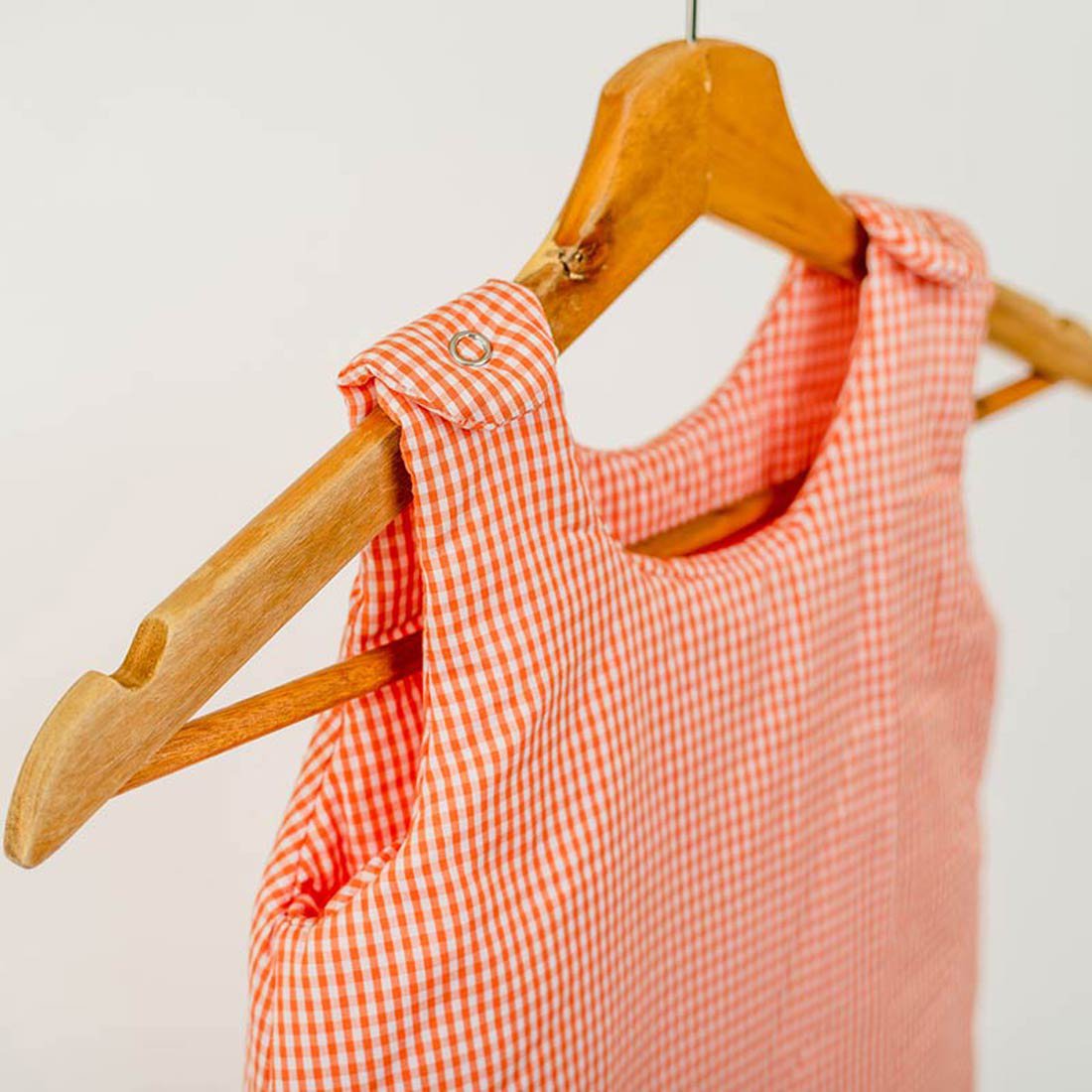Gingham biokatoenen winterslaapzak