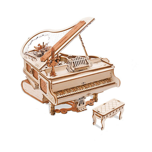 Hout 3D Puzzel Magic Piano