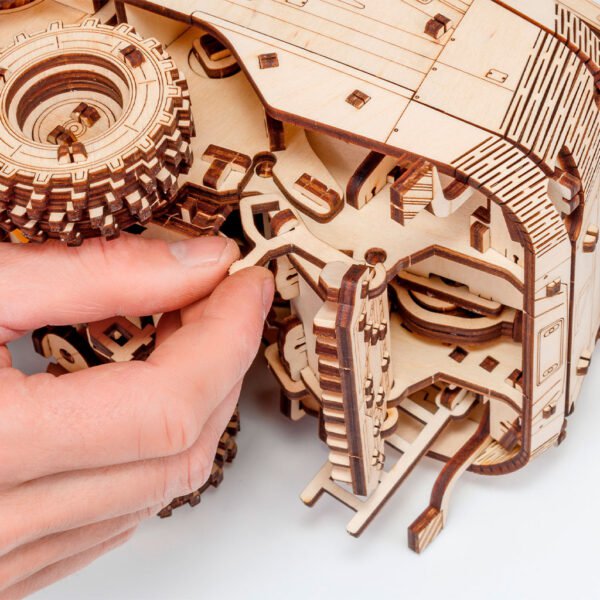 3D Houten Puzzel Grain Combine