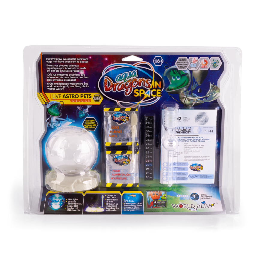 Aqua Dragons Live Astro Pets Deluxe, AD6002, 12x10x12cm
