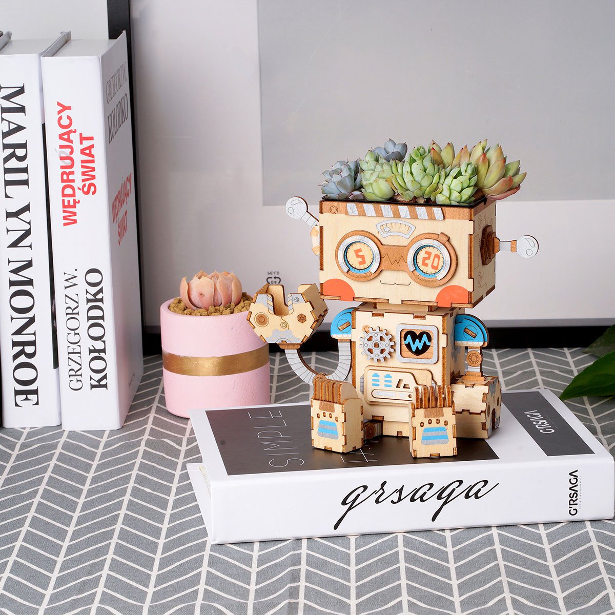 DIY Flowerpot Robot