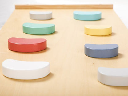Balançoire Montessori en bois 5 en 1 avec plateau 2 en 1 - ensemble neuf (NEUF)