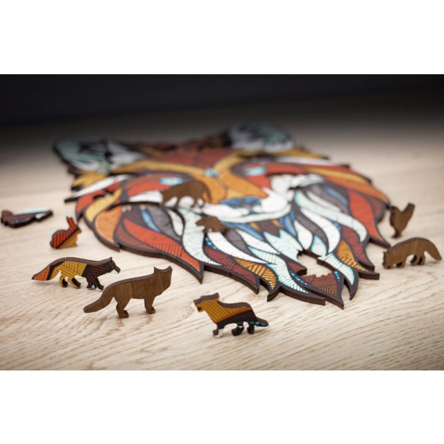 Legpuzzel Vos Houten Box