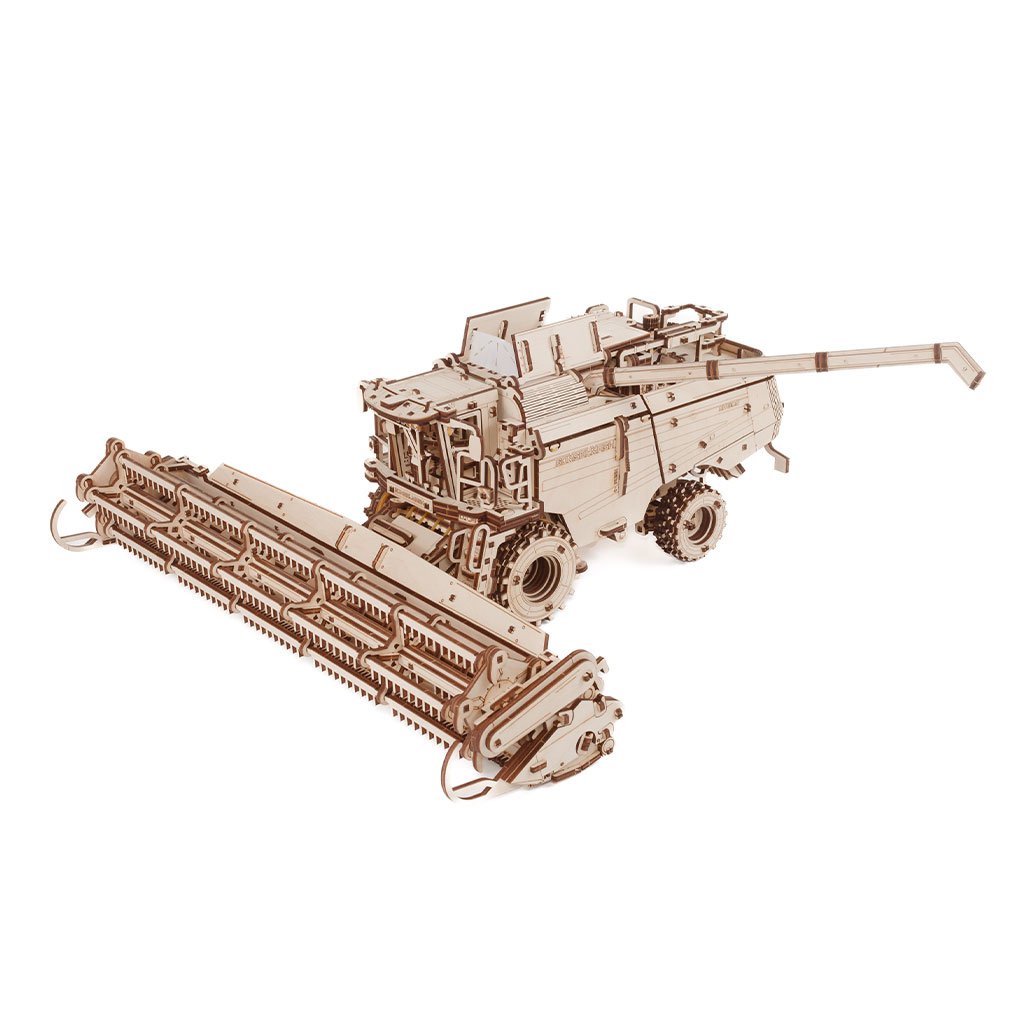 3D Houten Puzzel Grain Combine