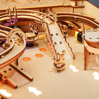 3D Houten Puzzel Pinball Machine