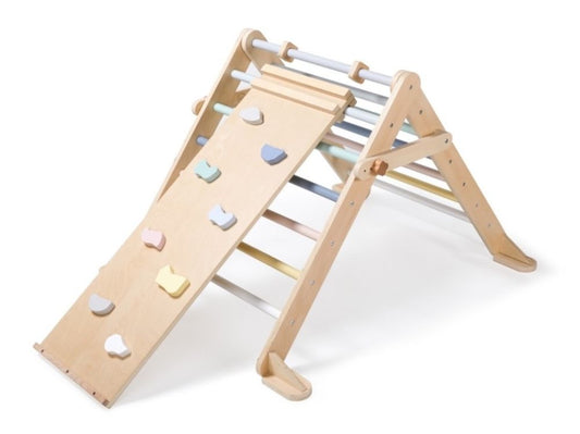 Pickle Triangel met Bord 2in1 - Pastel Set