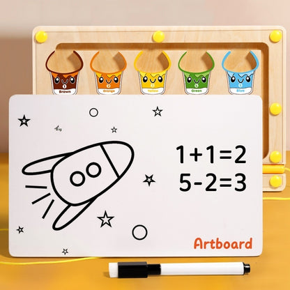 Educatief magnetisch kleuren- en telbord voor kinderen