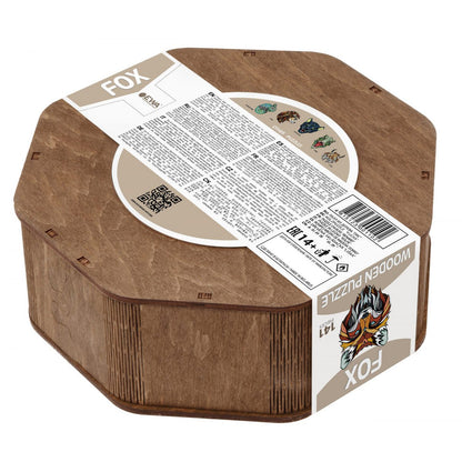 Legpuzzel Vos Houten Box