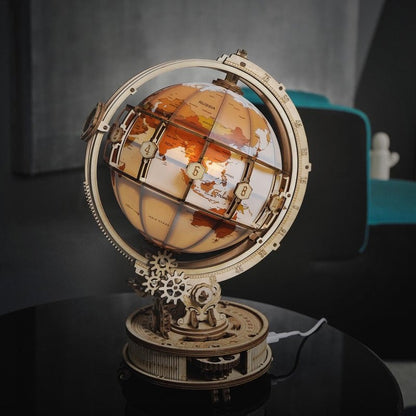 3D puzzel Wereldbol incl. verlichting