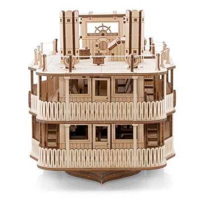 3D Houten Puzzel Paddle River