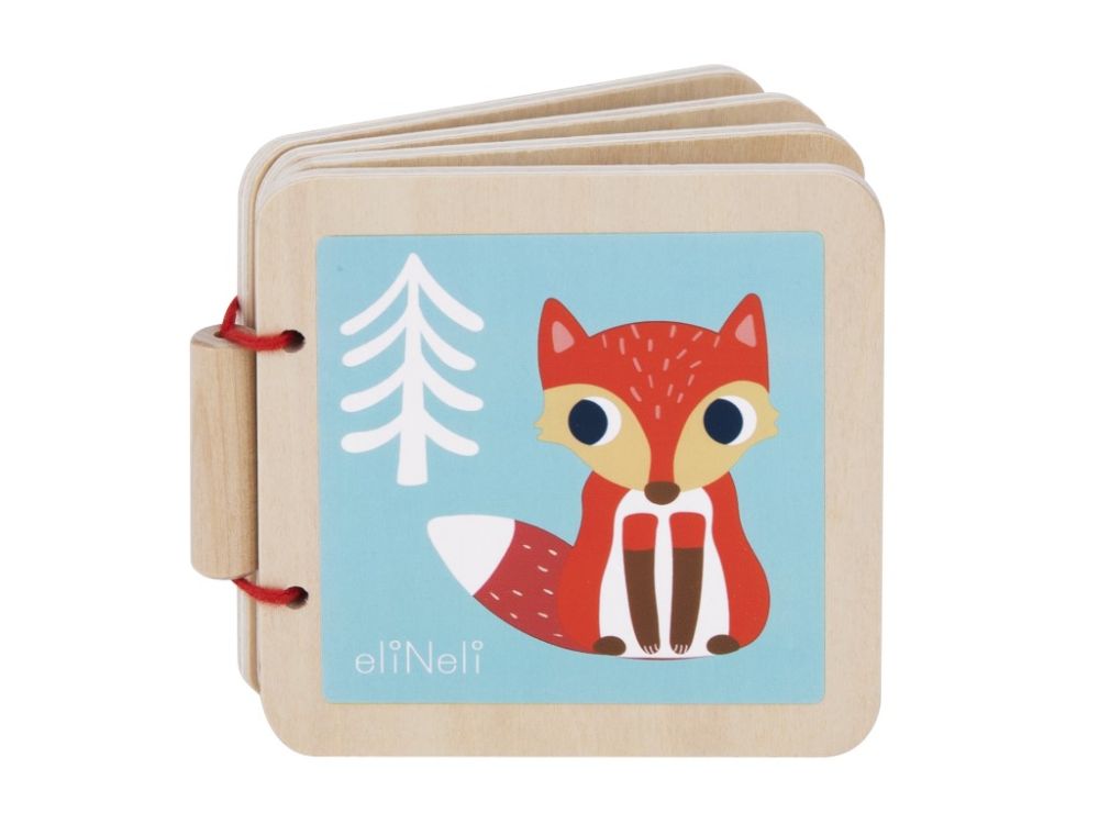 Educatieve speelbox voor baby’s 7–12 maanden – houten en zachte speelgoedset met rammelaar, puzzel, boekje en blokken