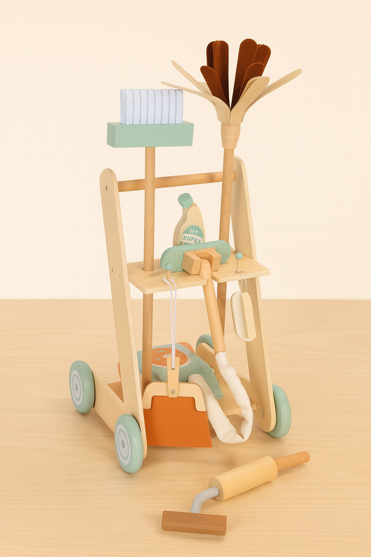 Schoonmaakset met Trolley – Educatief Rollenspel