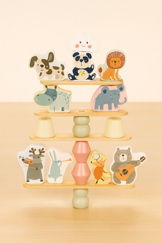 Balansspel met Vrolijke Dieren