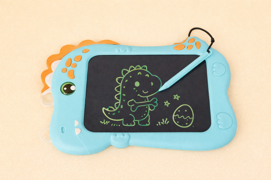 Dinosaurus schrijfbord voor kinderen – herbruikbaar tekenbord met speels design, stimuleert creativiteit en motorische ontwikkeling vanaf 3 jaar
