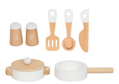 🍳 Houten Kinderkeuken met Accessoires – Educatief Speelgoed
