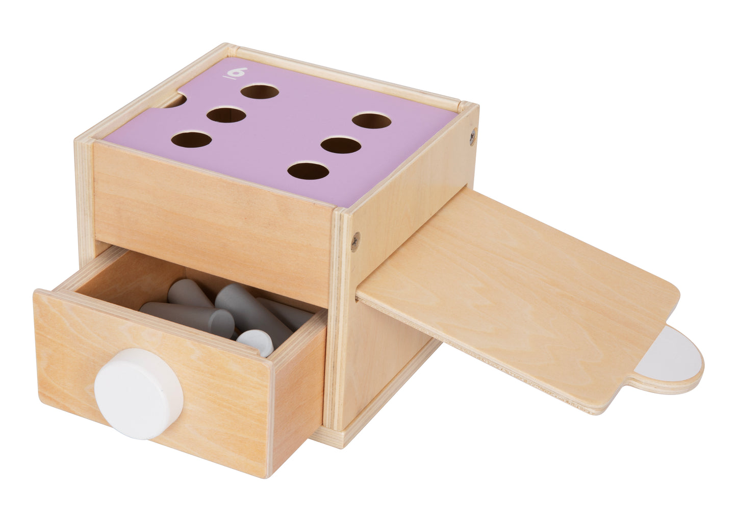 Houten Ballendoos