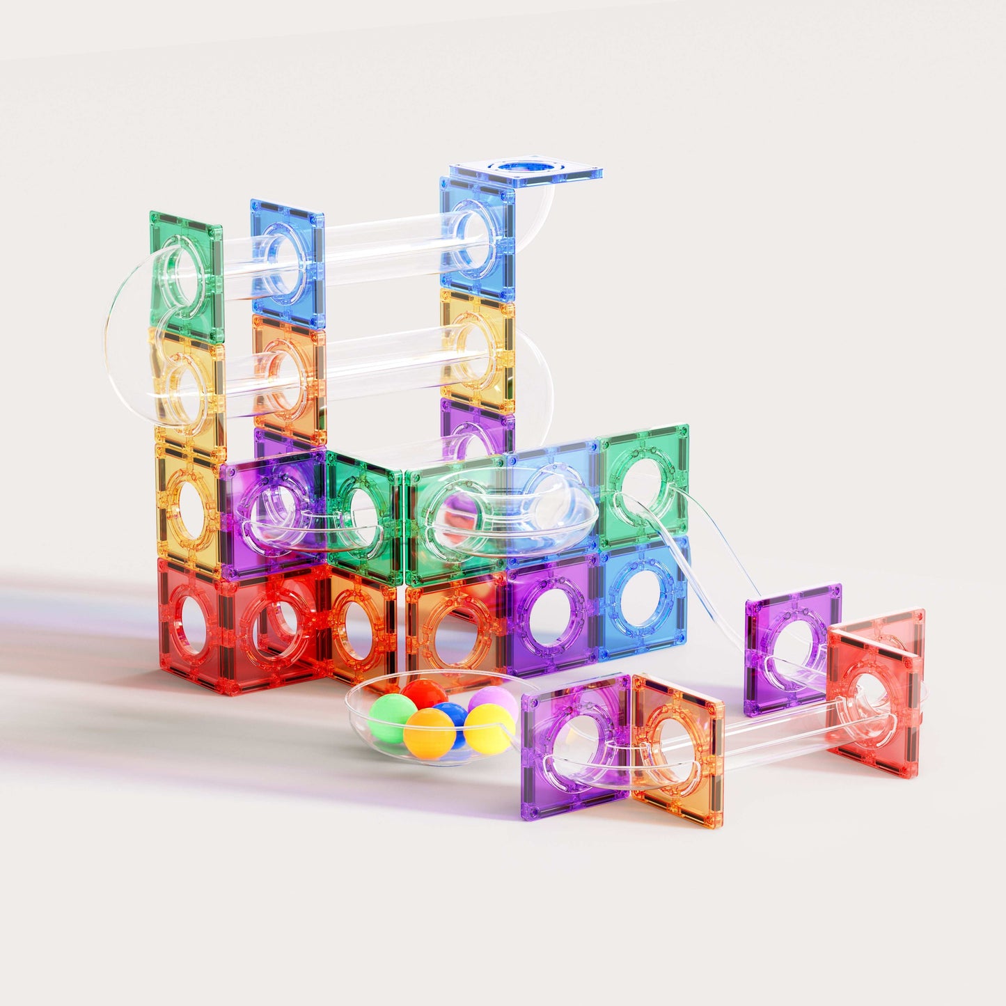 Magnetische Bouwset met Tunnels! - 100 pcs
