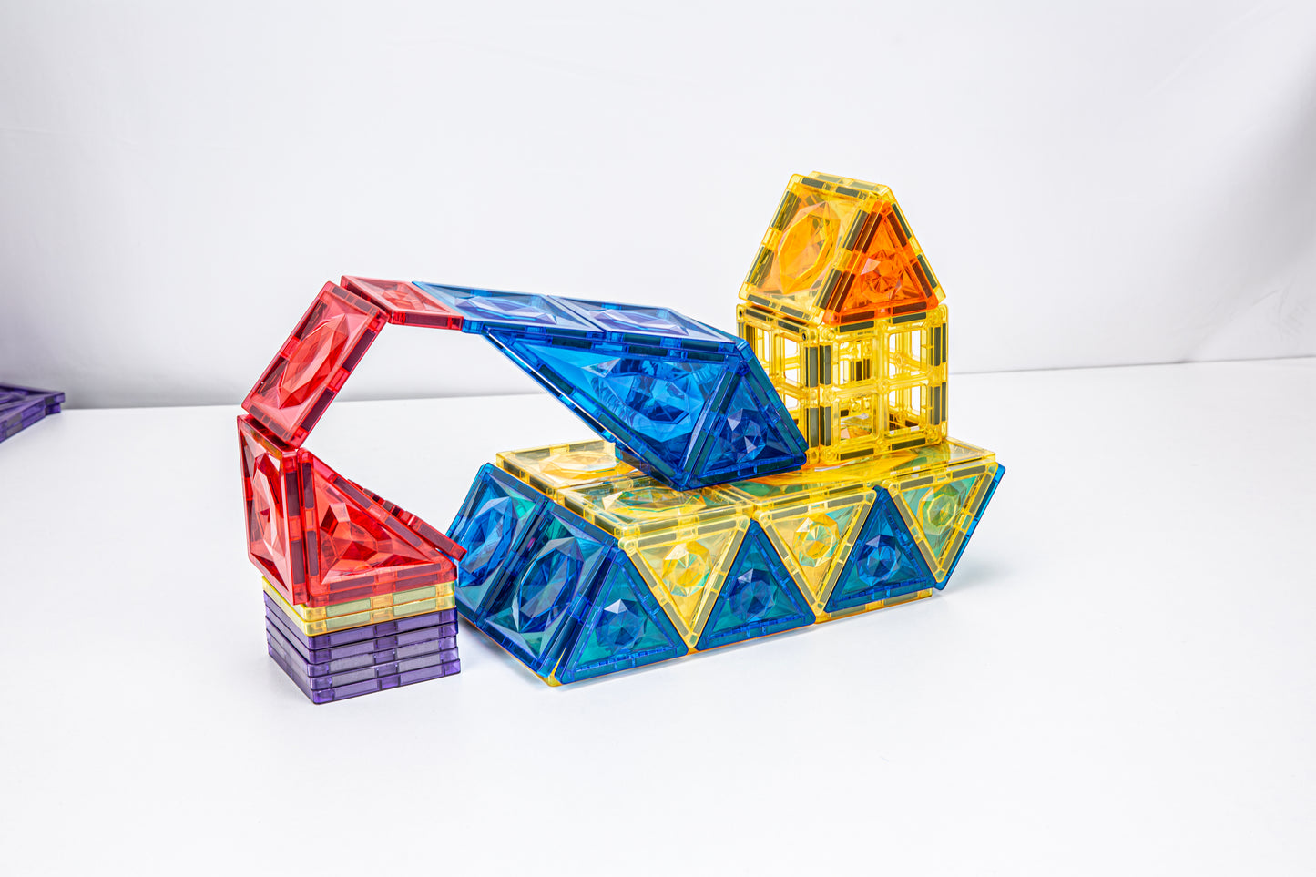 EliFix magnetic building set - coloured 188 pcs