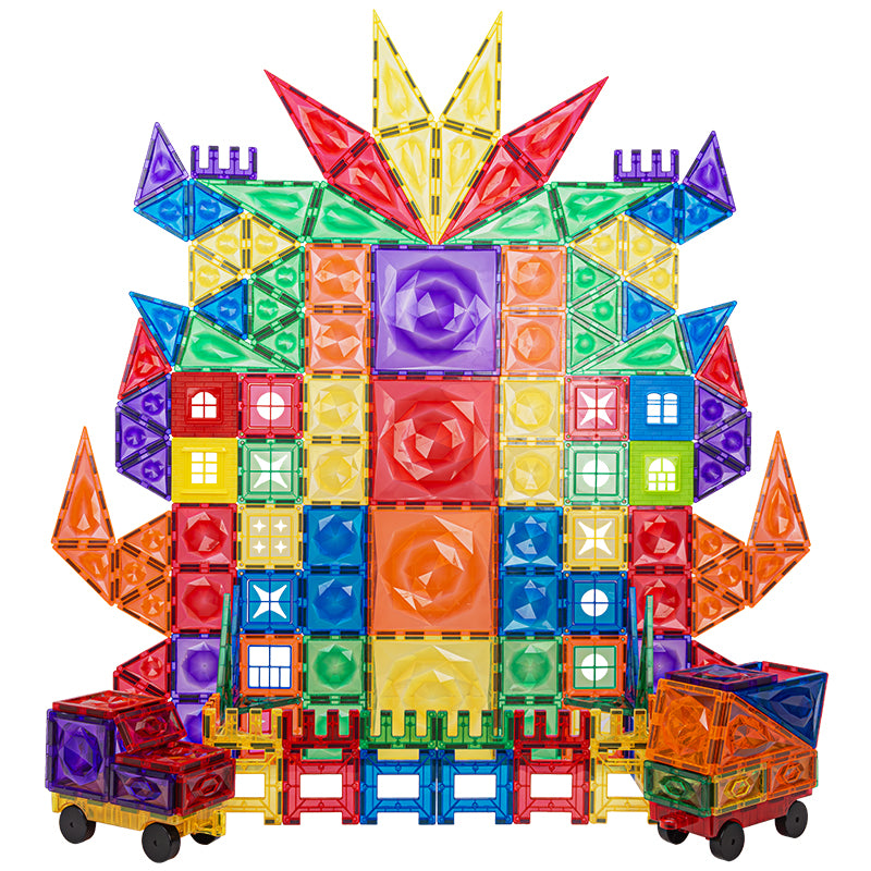 EliFix magnetic building set - coloured 188 pcs