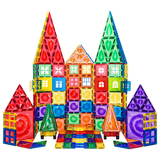 EliFix magnetic building set - coloured 188 pcs