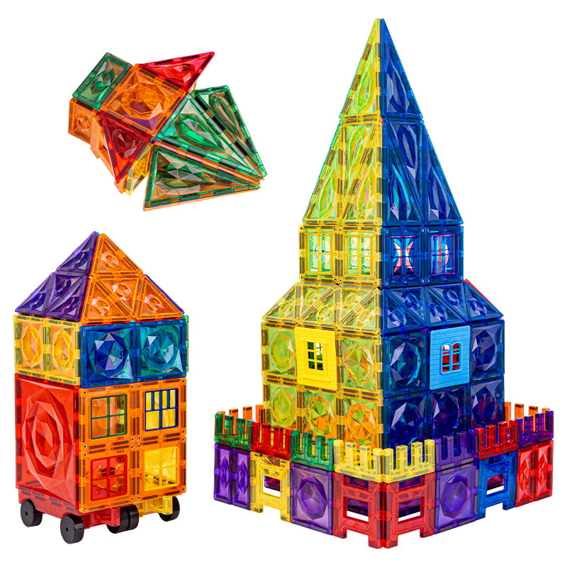 EliFix magnetic building set - coloured 188 pcs