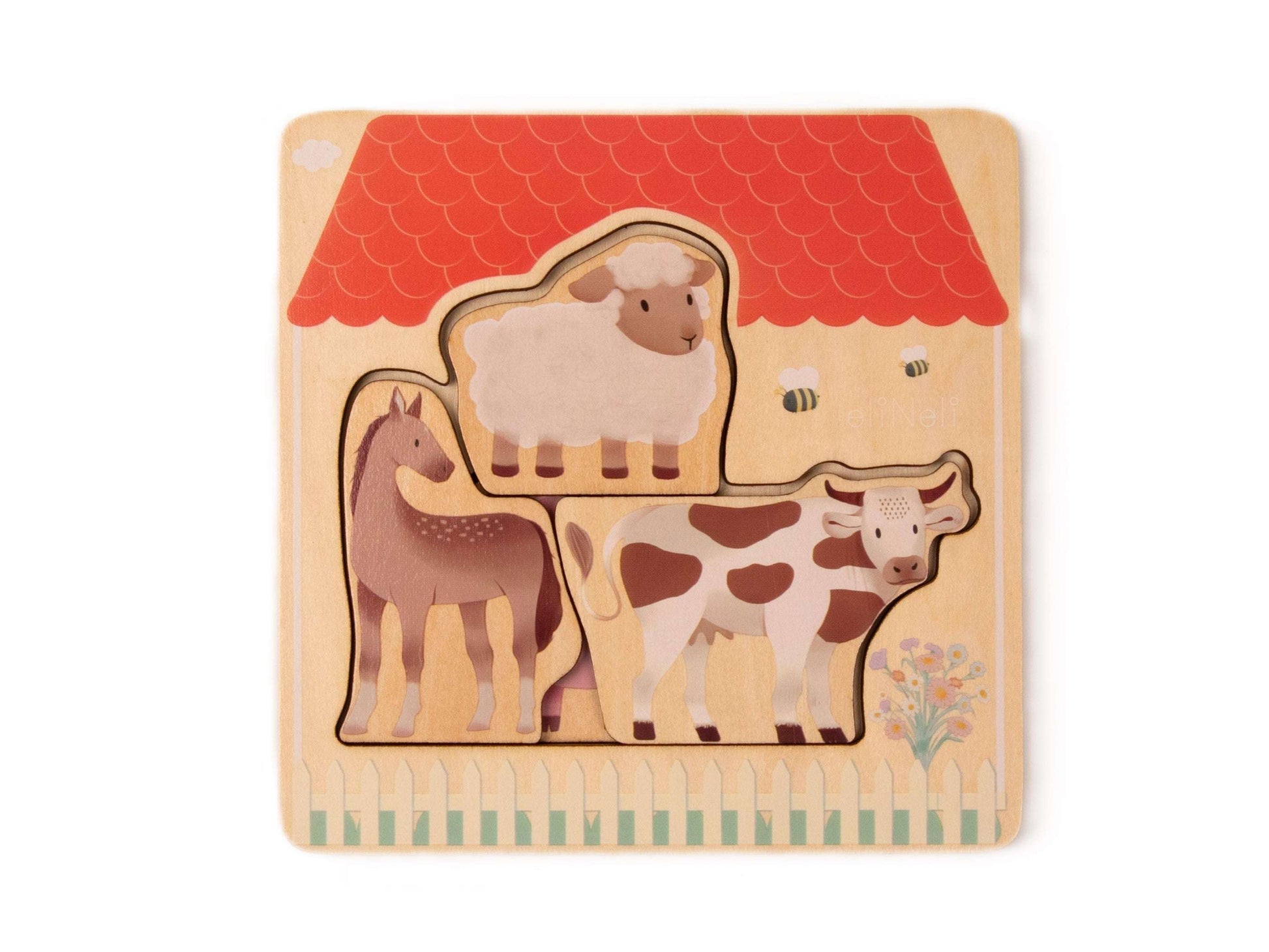 Houten Dierenpuzzel