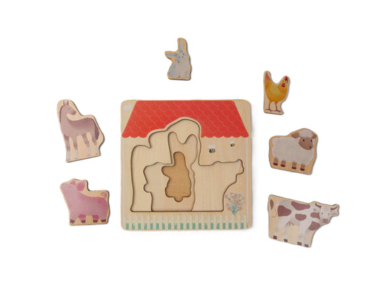 Houten Dierenpuzzel