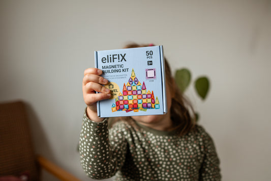 EliFix Travel Magnetic Kit – compacte magnetische bouwset voor kinderen, ideaal voor onderweg.