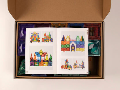 EliFix magnetic building set - coloured 188 pcs