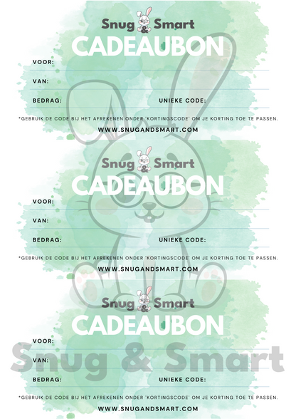 Snug & Smart CADEAUBON