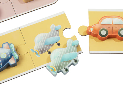 Touch & Find 2-in-1 tastspel – Montessori sensorisch speelgoed voor tastzin, motoriek en vormherkenning.