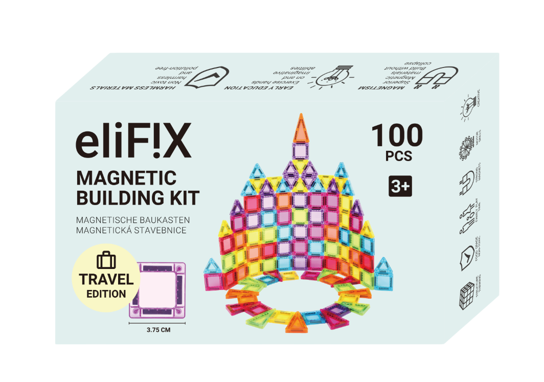 EliFix Travel Magnetische Bouwset – 100 stuks