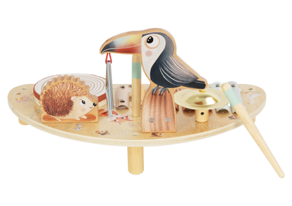 eliNeli Houten Muziektafel – Met 5 Instrumenten