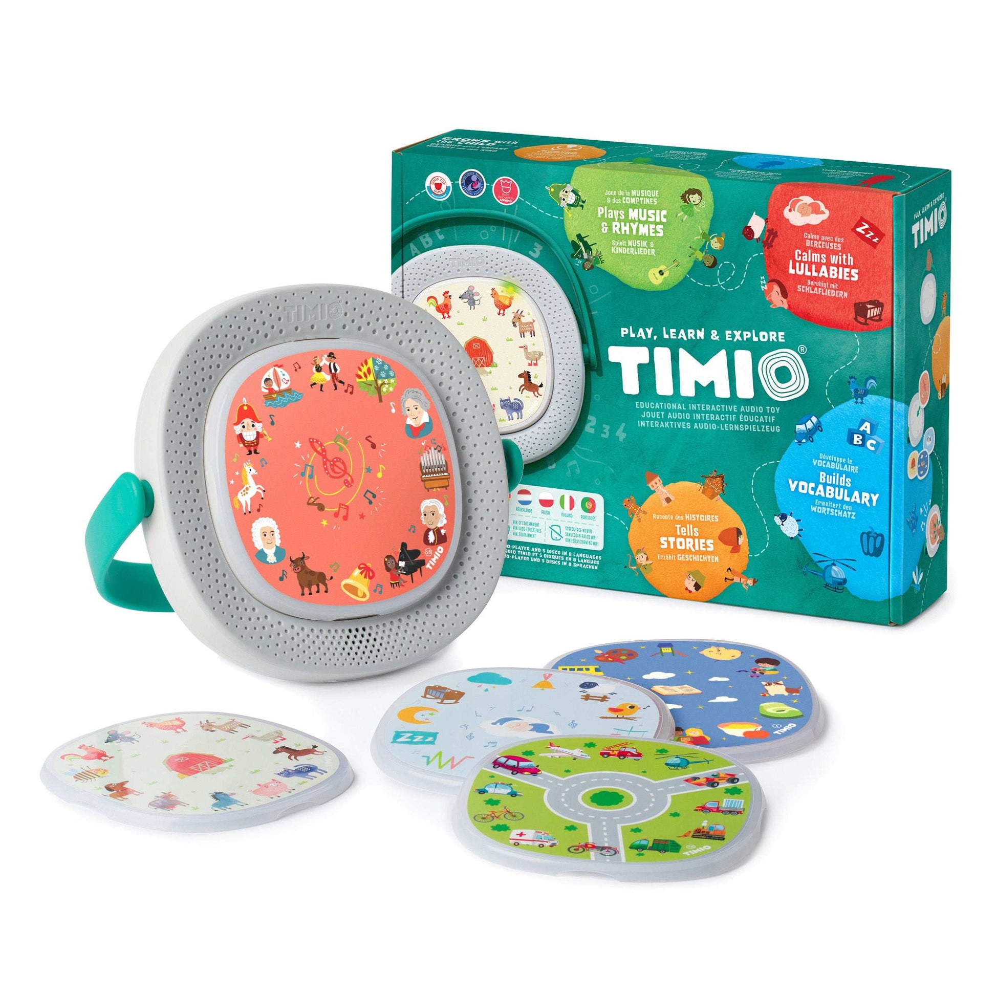 TIMIO – De Slimme, Schermvrije Audio- en Muziekspeler