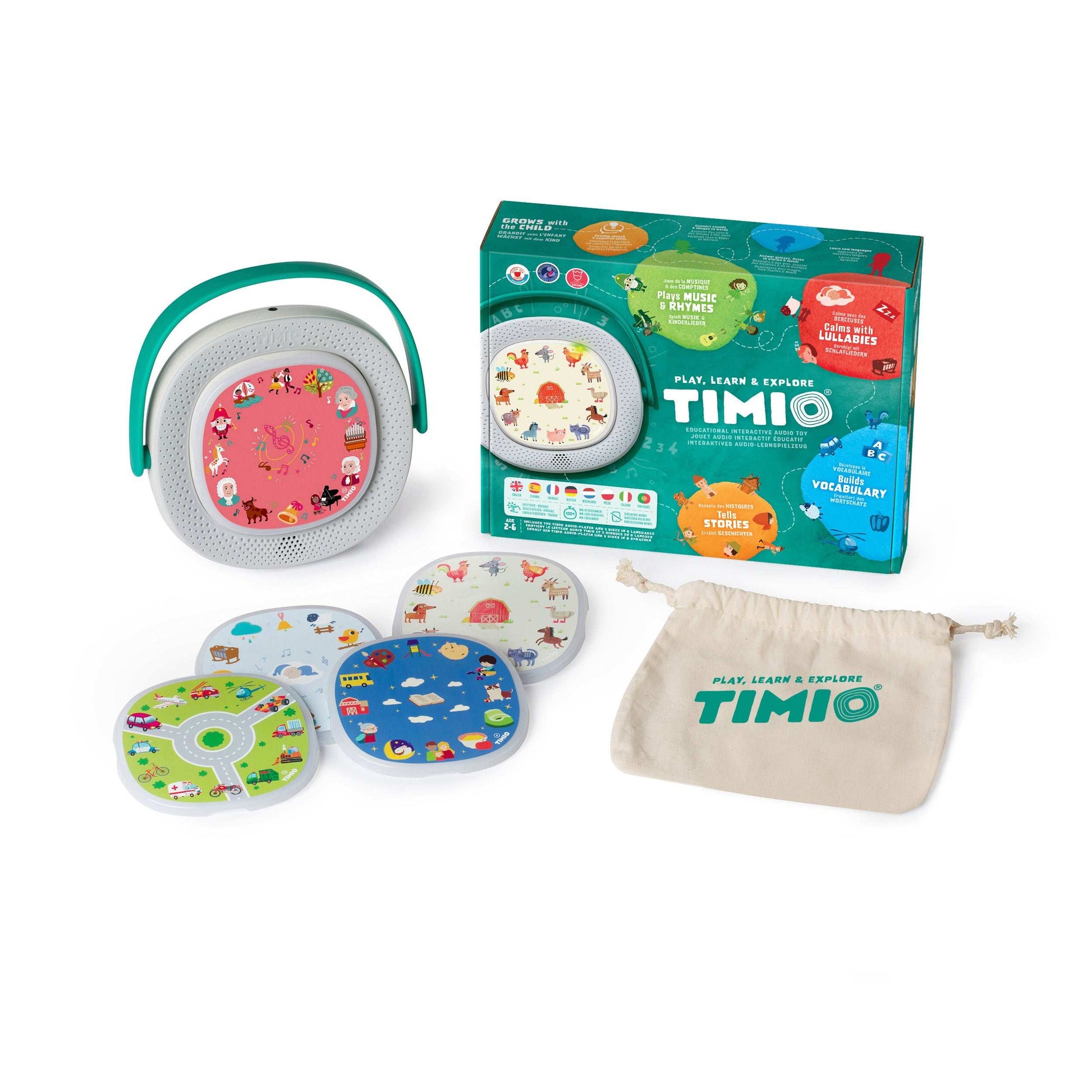 TIMIO – De Slimme, Schermvrije Audio- en Muziekspeler