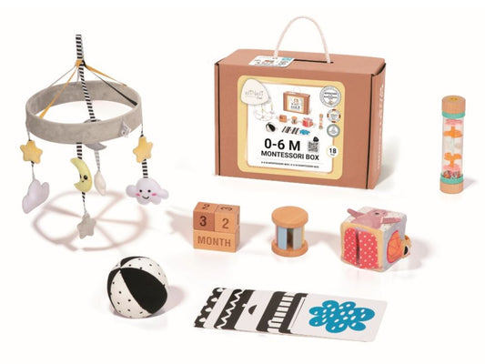 Educatieve speelbox voor Baby’s 0-6 Maanden