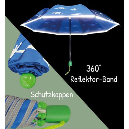 🦕 HECKBO Kinderparaplu – Dinosaurus | Magische Kleurverandering bij Regen