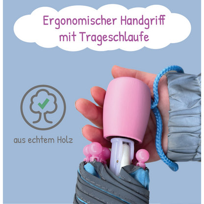 🧜‍♀️ HECKBO Zeemeermin Paraplu voor Kinderen – Magische Kleurverandering