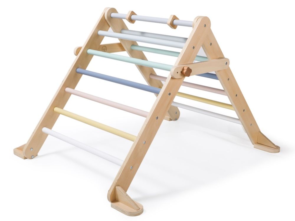 Pickle Triangel met Bord 2in1 - Pastel Set