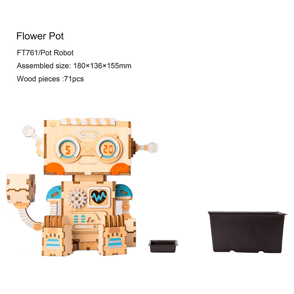 DIY Flowerpot Robot