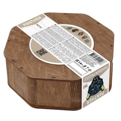 Legpuzzel Panter Houten Box