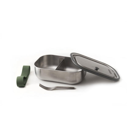 Black+Blum Lunchtrommel – 1L | Lekvrij, Duurzaam & Inclusief Vork |
