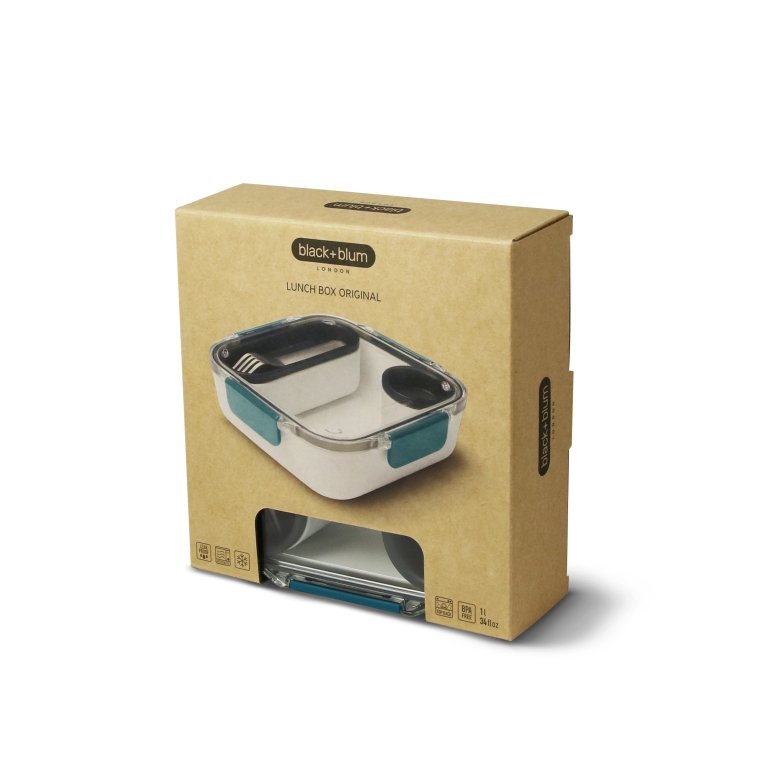 Black+Blum Original Lunch Box – 1L | Bento-geïnspireerd | Lekvrij & Duurzaam |