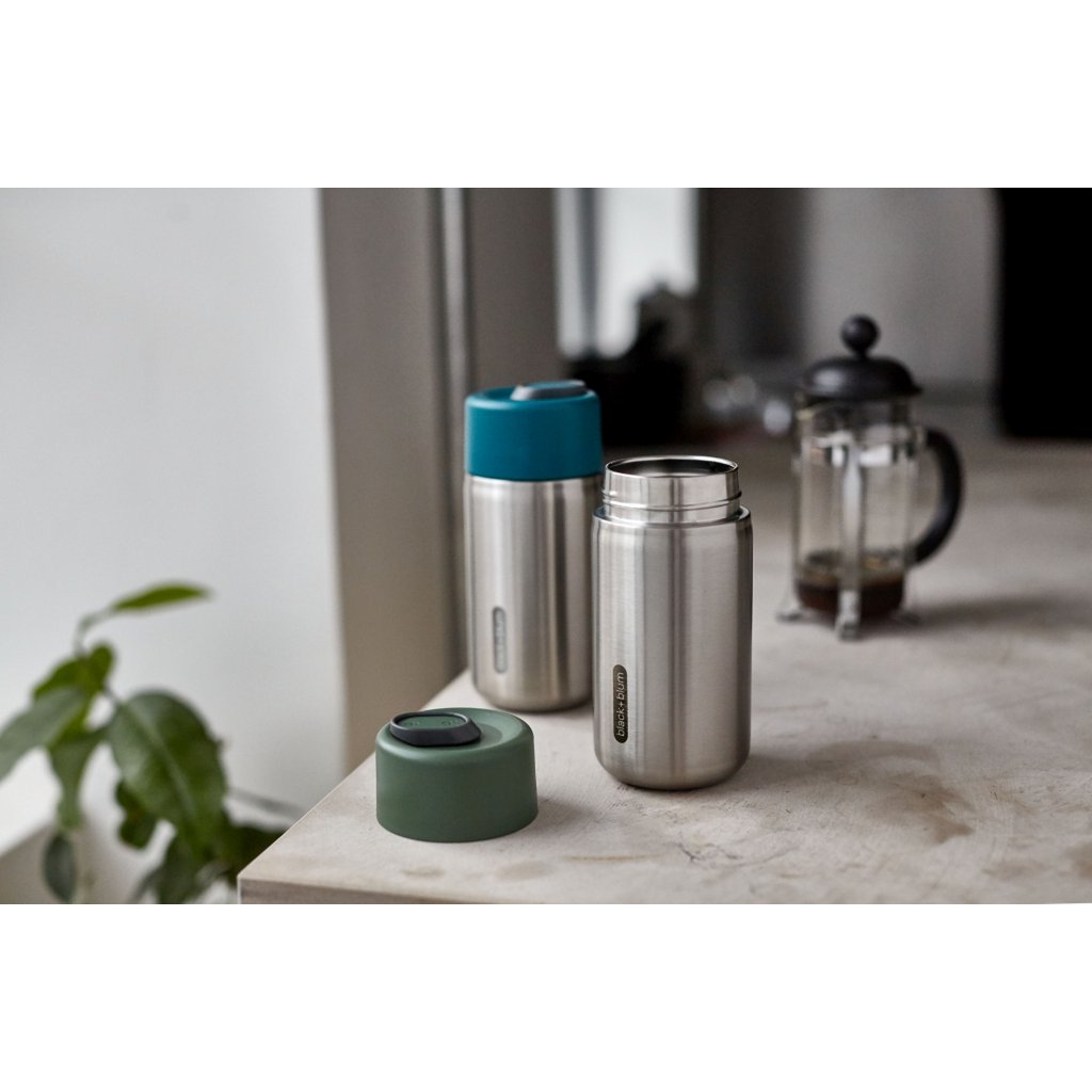 Black+Blum Travel Cup – 0,34 L | Lekvrij & Herbruikbaar | Roestvrij Staal |
