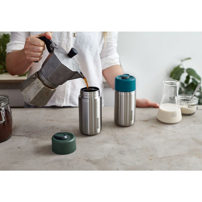 Black+Blum Travel Cup – 0,34 L | Lekvrij & Herbruikbaar | Roestvrij Staal |