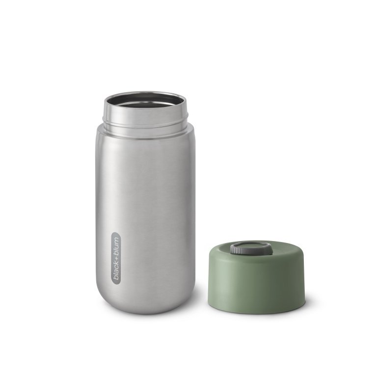 Black+Blum Travel Cup – 0,34 L | Lekvrij & Herbruikbaar | Roestvrij Staal |